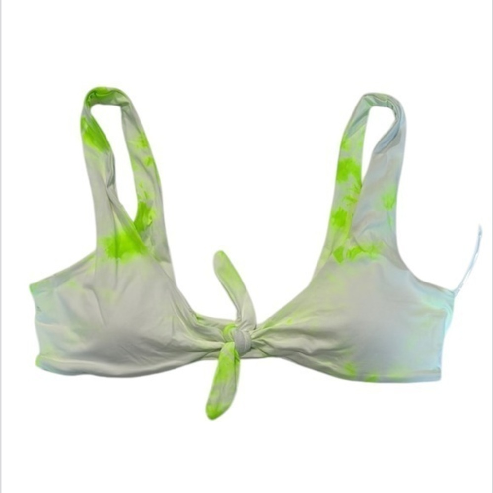 Dippin' Daisy's tie dye bikini swim top size small new
